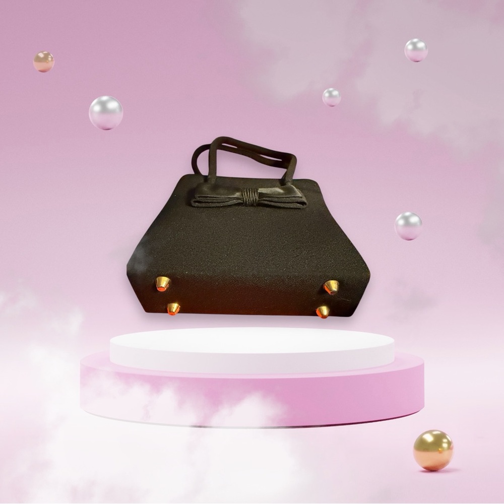 Whiting & Davis Black Mini Bag - Picture 5 of 8